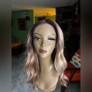 Lace front wig
